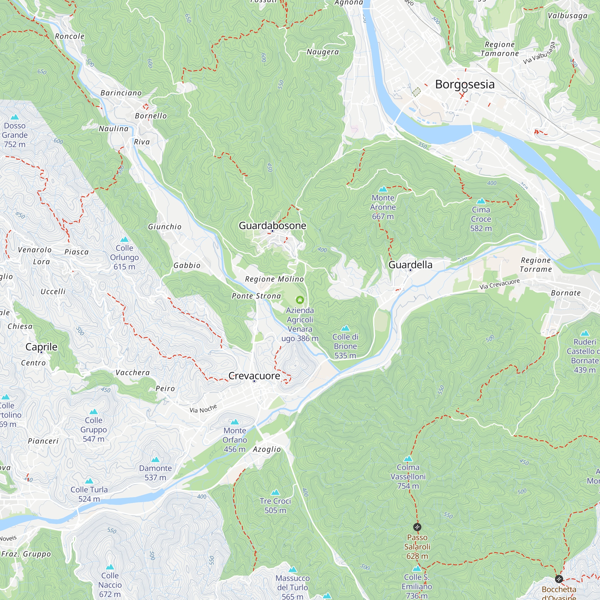 Azienda Agricoli Venara ugo map