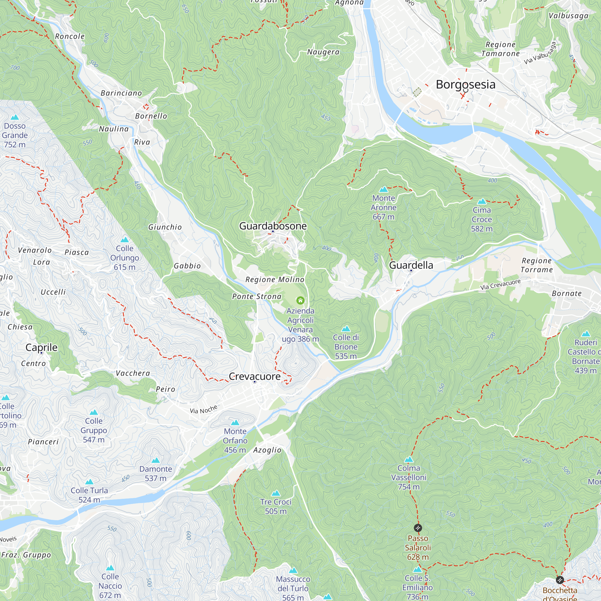 Azienda Agricoli Venara ugo map