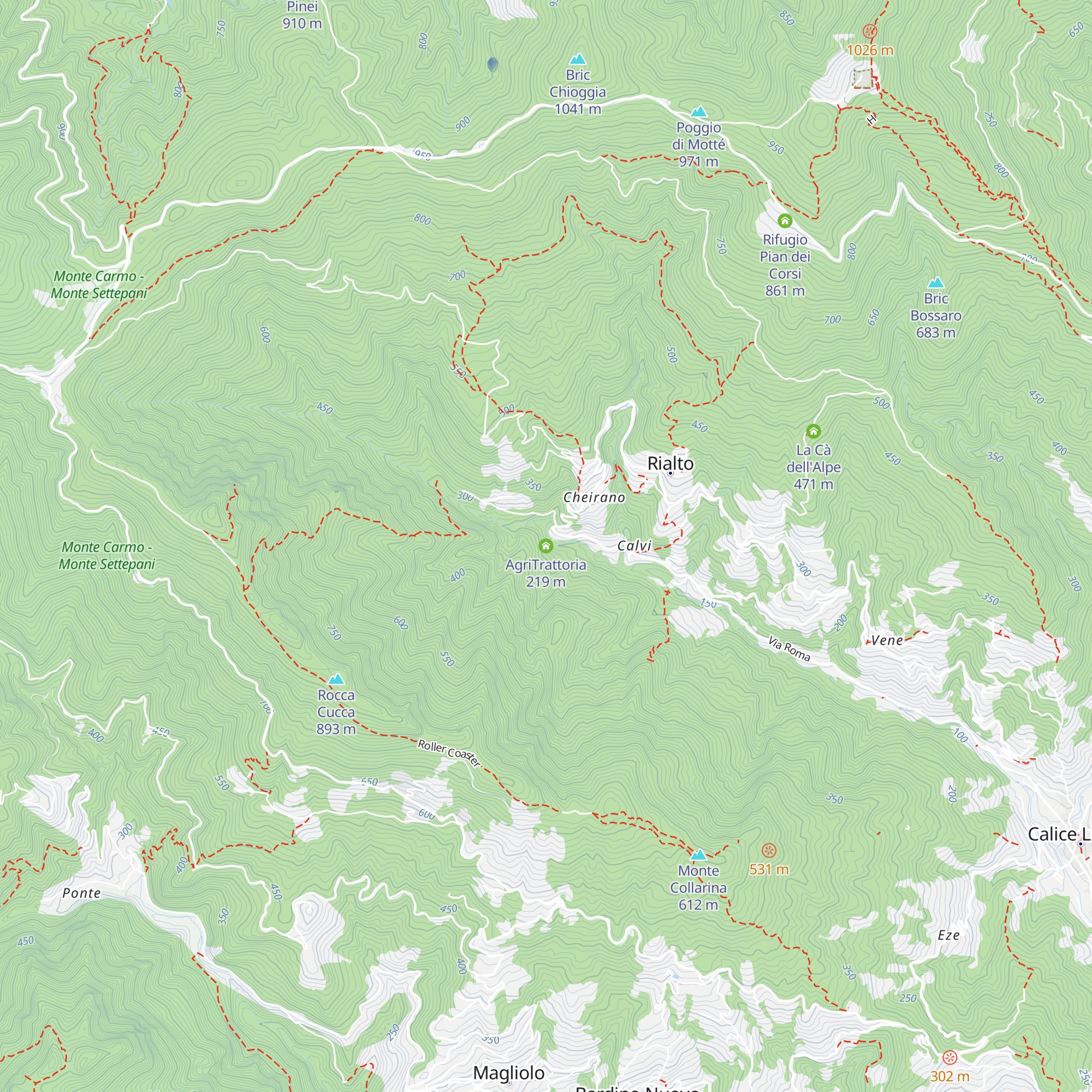 AgriTrattoria map