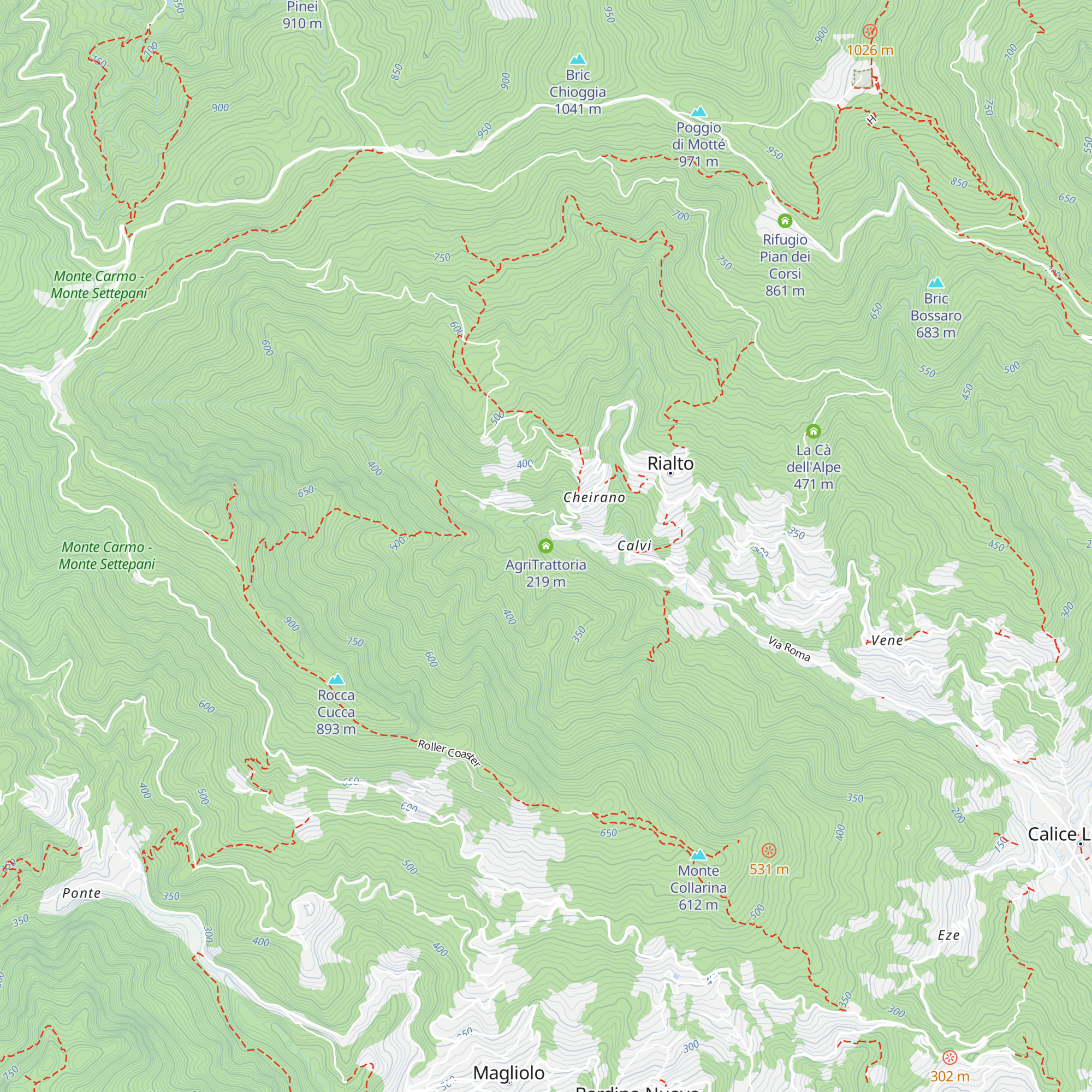 AgriTrattoria map