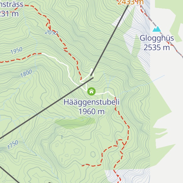 Map of Hääggenstubeli
