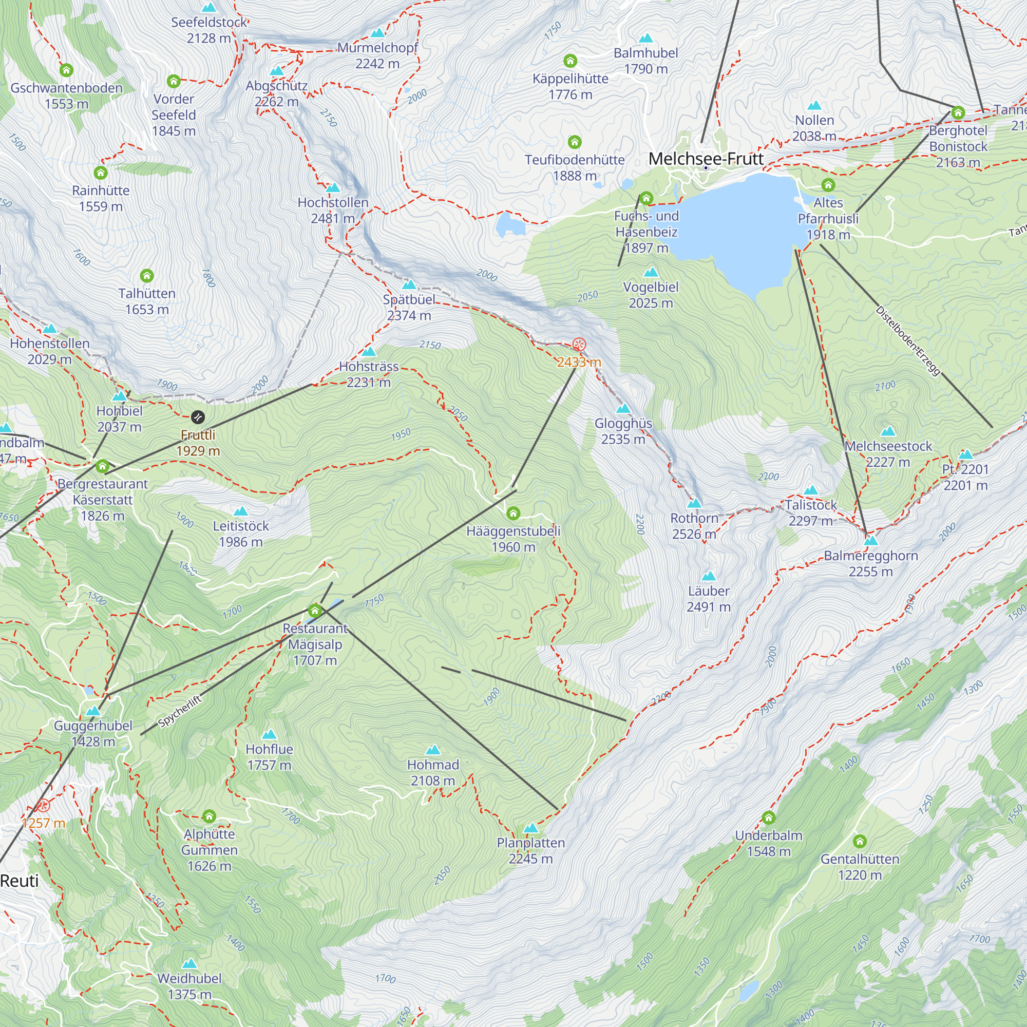 Hääggenstubeli map