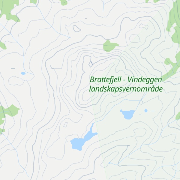Map of Bikkjelinuten