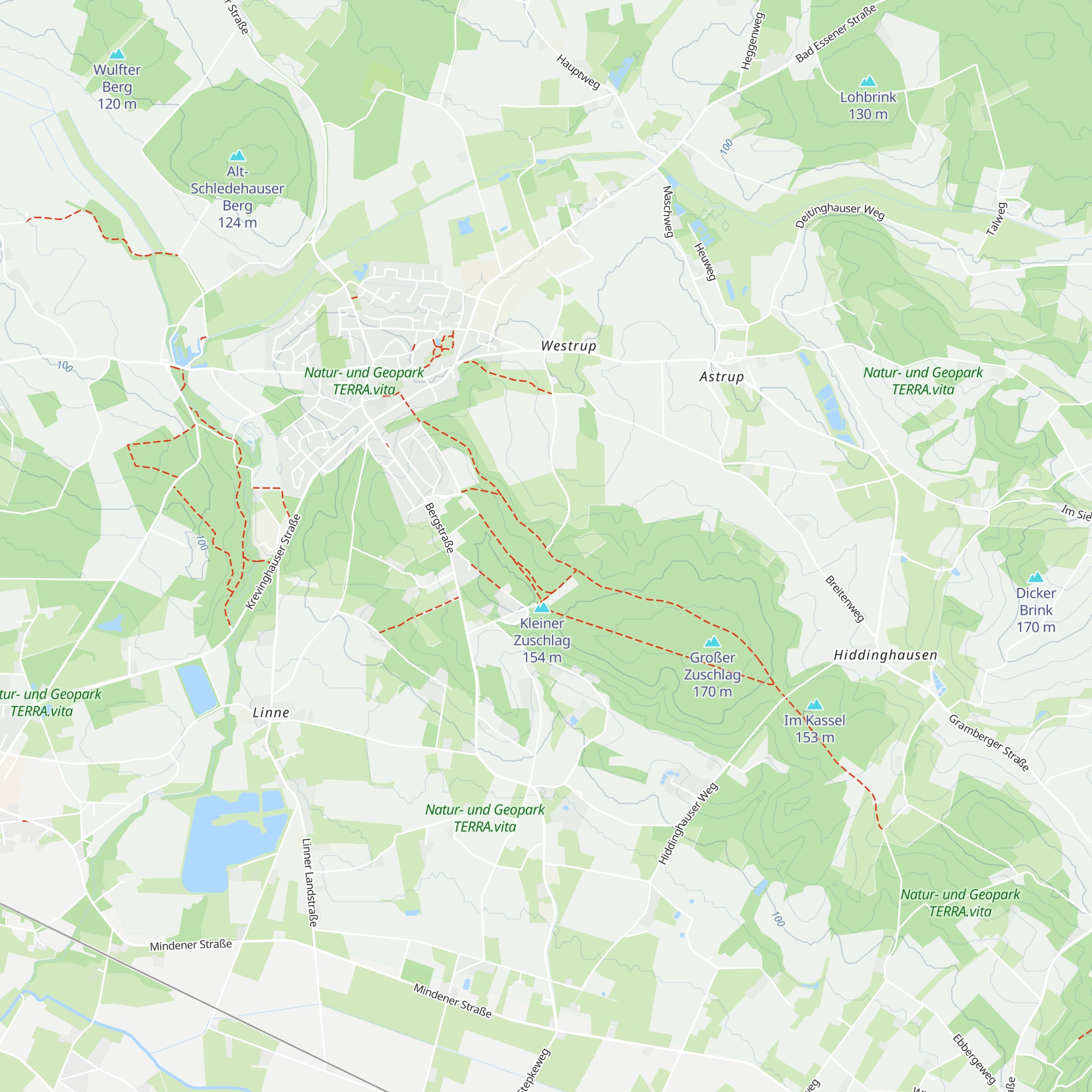 Heinrich-Herweg-Hubertus-Hütte map