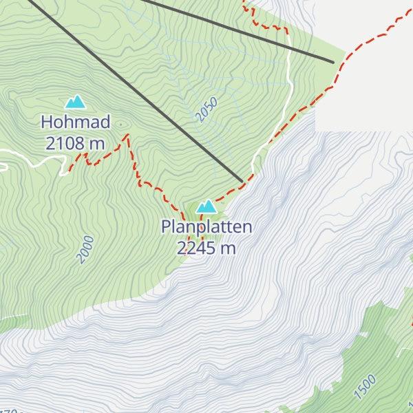 Map of Planplatten