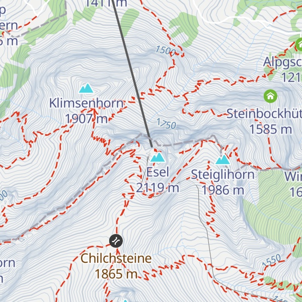 Map of Pilatus Bellevue