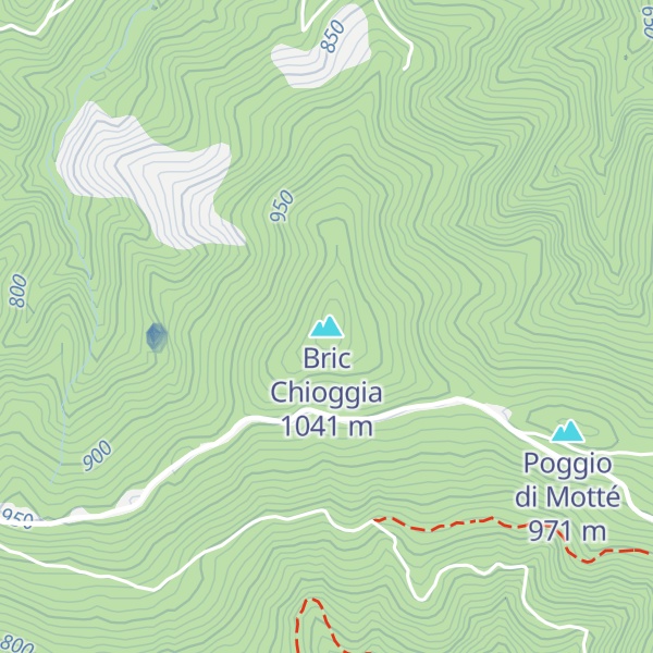Map of Bric Chioggia
