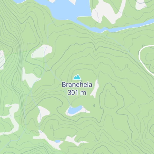 Map of Braneheia