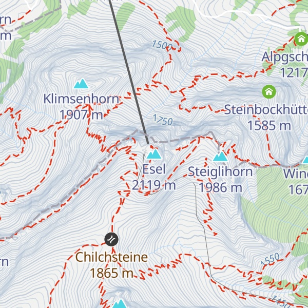 Map of Esel