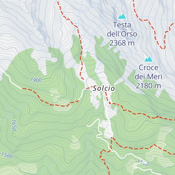 Map of Rifugio Pietro Crosta