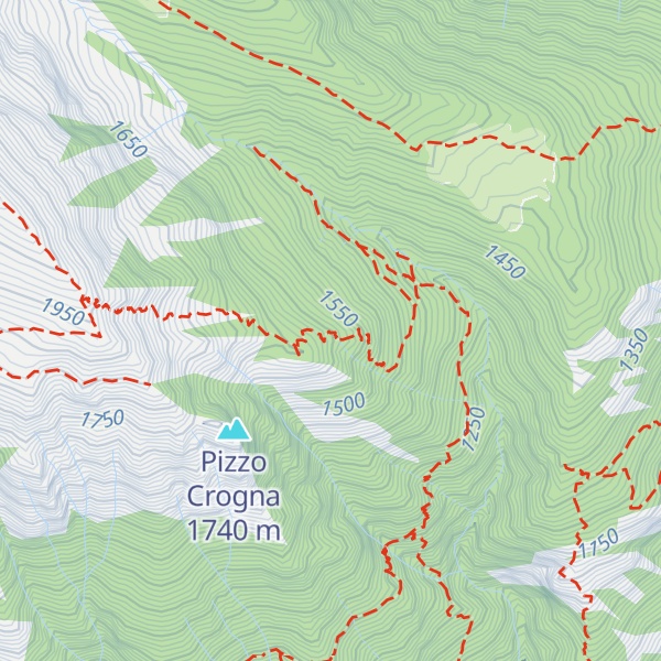 Map of Rifugio Pianazzone