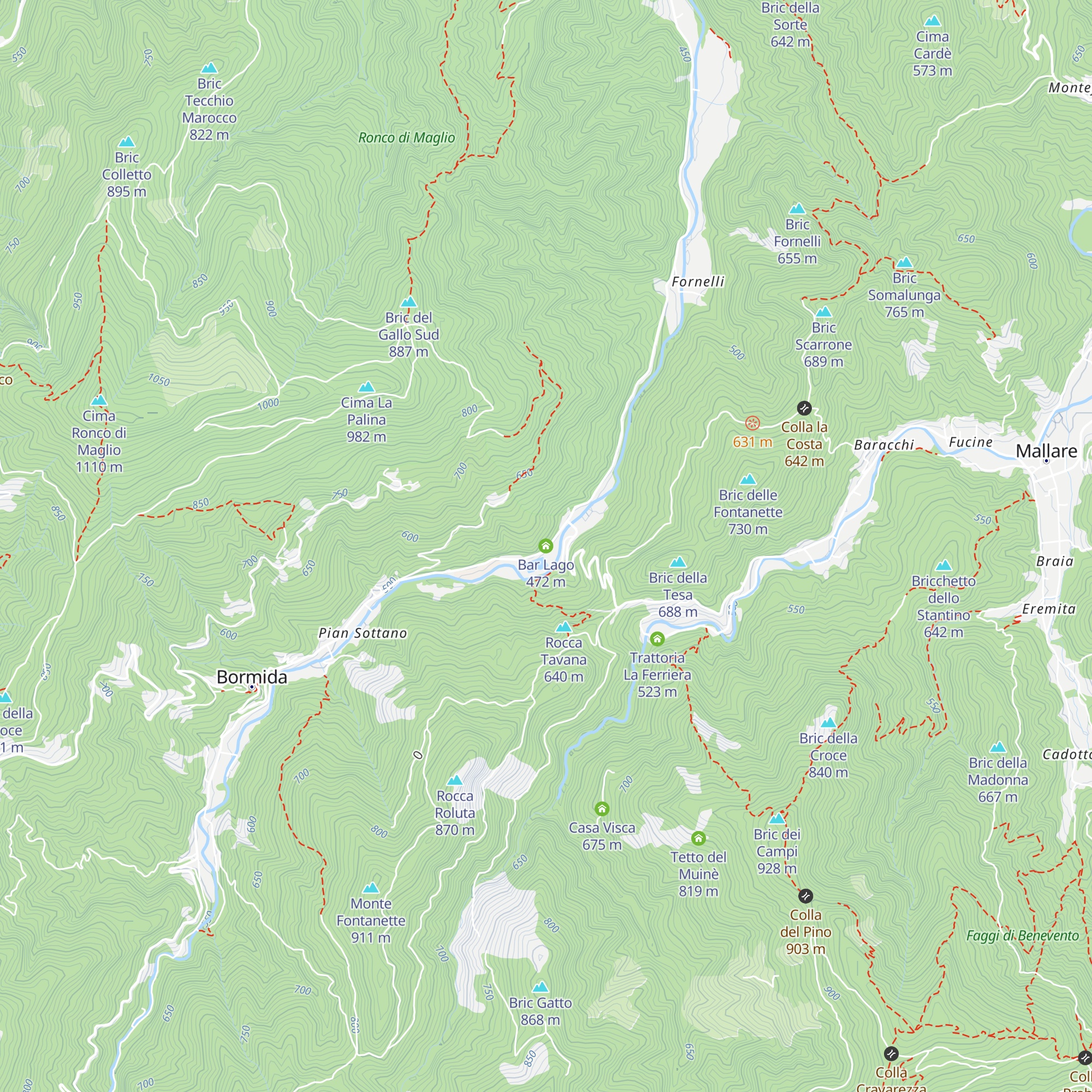 Bar Lago map