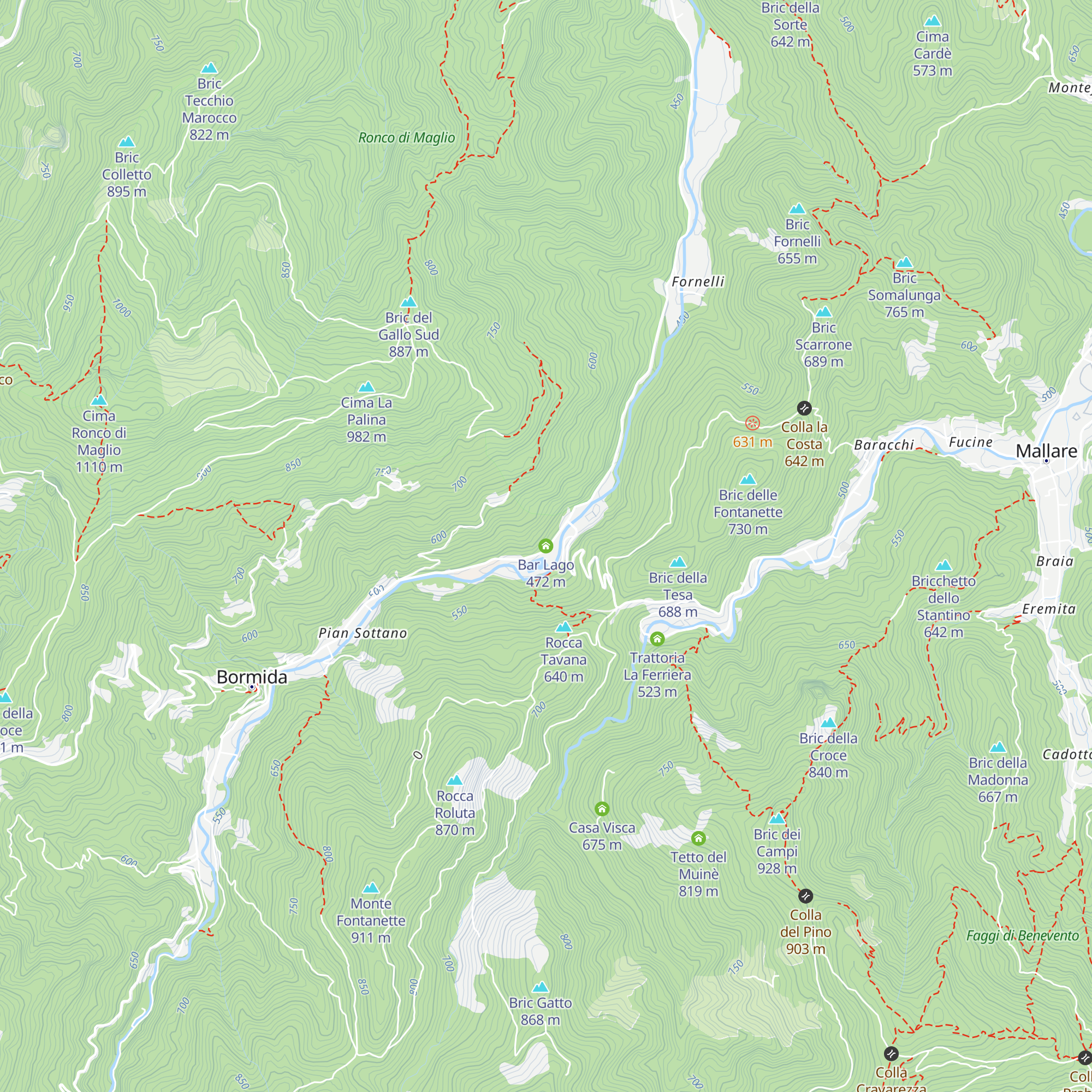 Bar Lago map