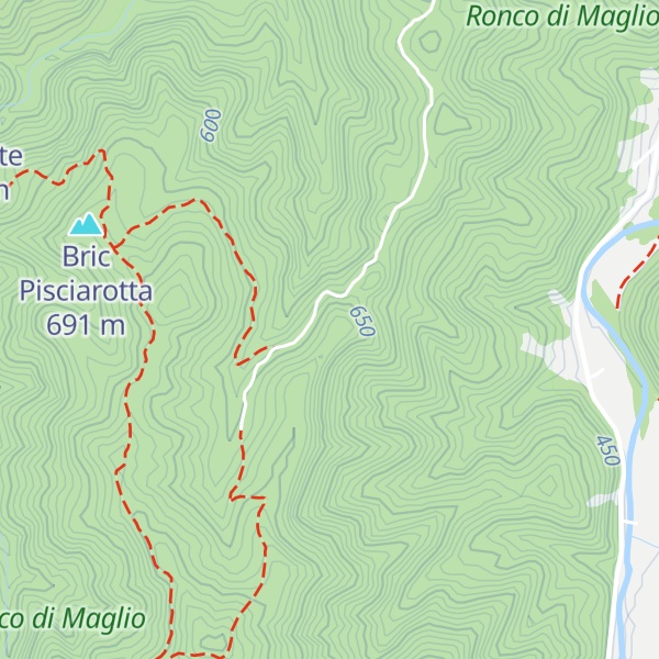 Map of Bric Fornace