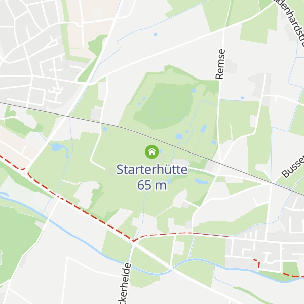Map of Starterhütte