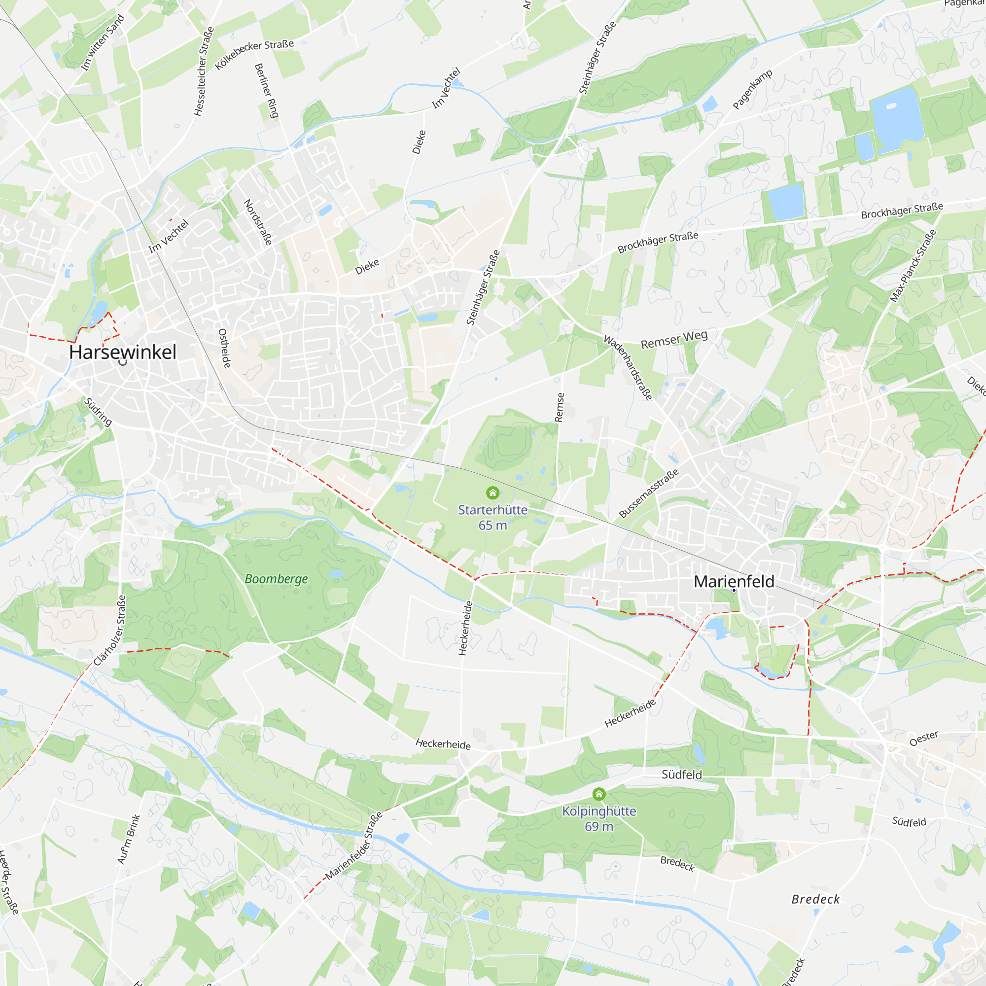 Starterhütte map
