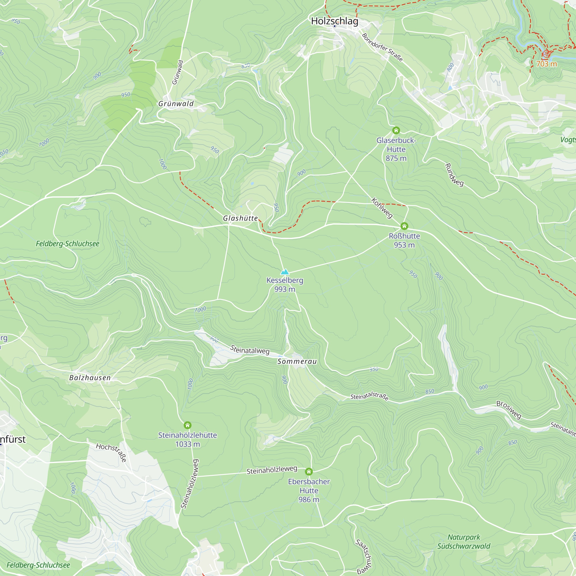 Berghaus map