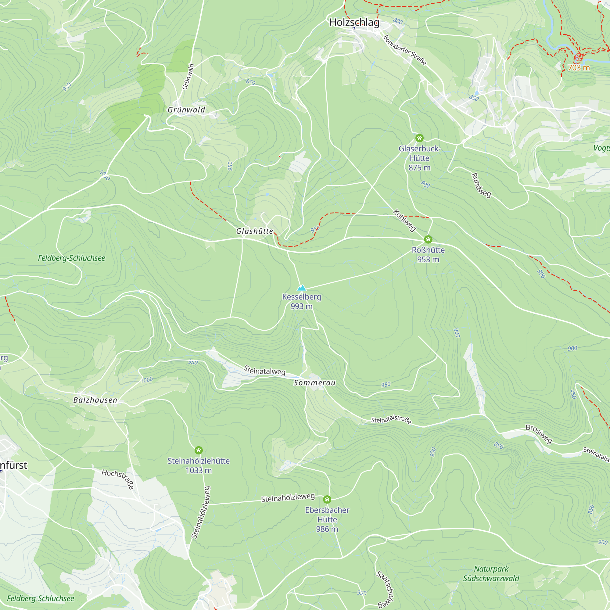 Berghaus map