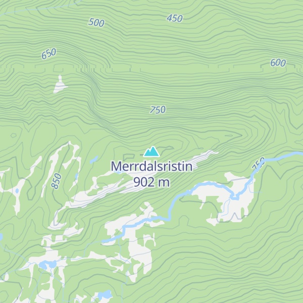 Map of Merrdalsristin