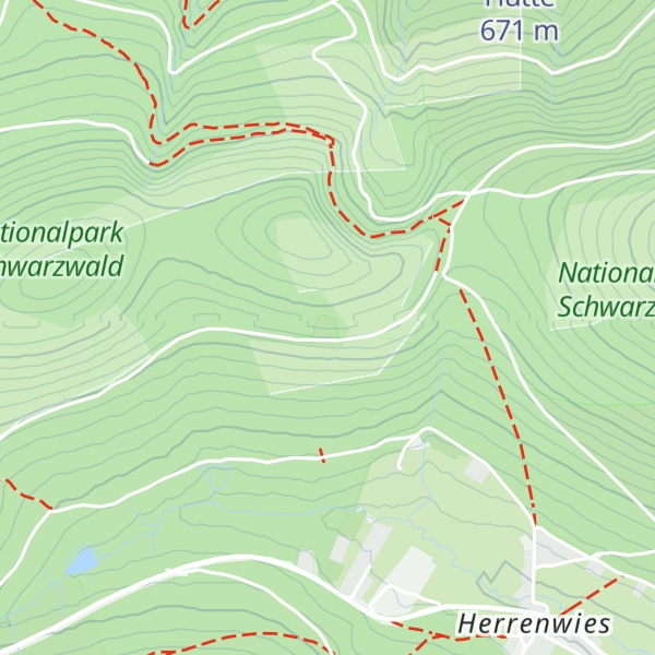 Map of Naturfreundehaus Badener Höhe
