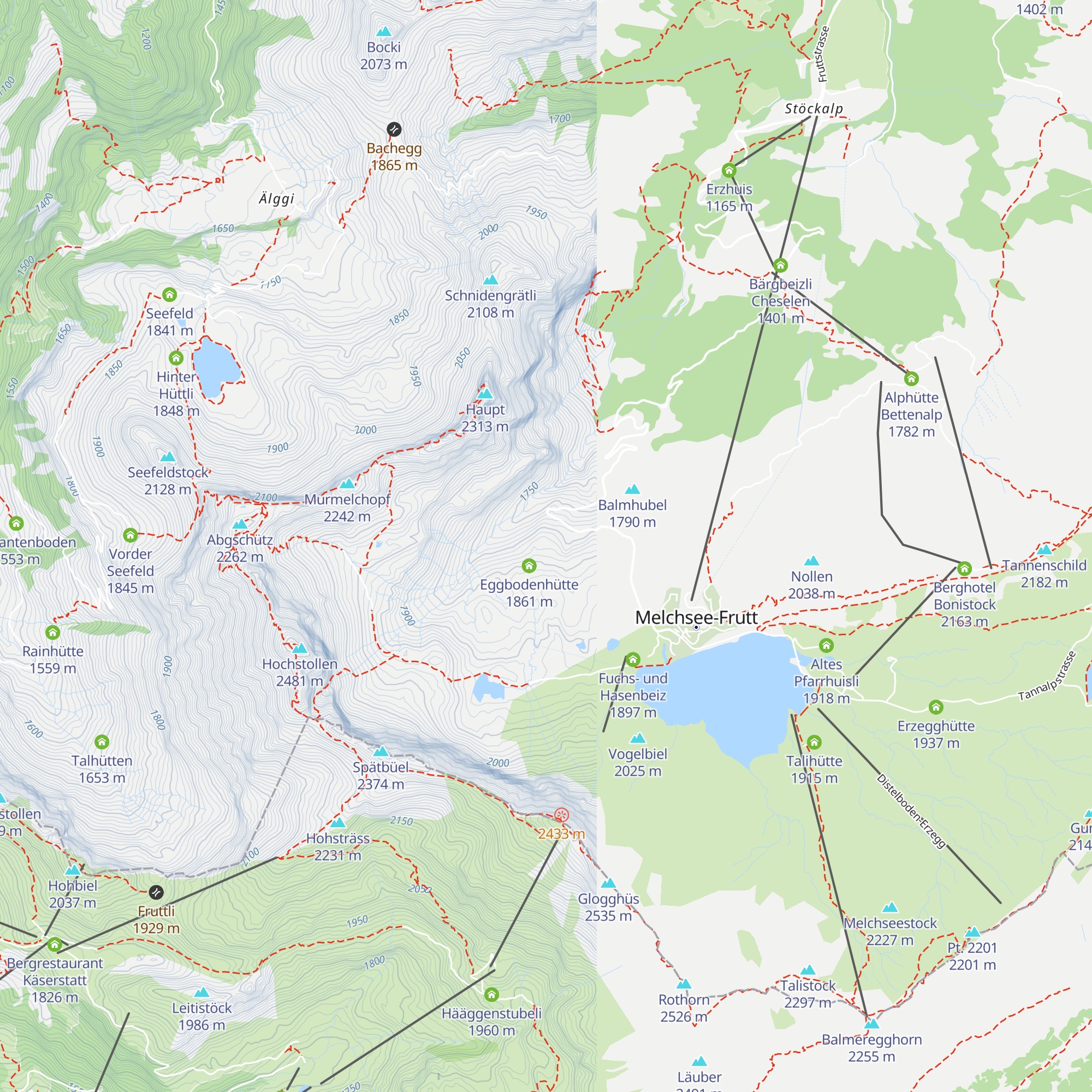 Schwandershütte map