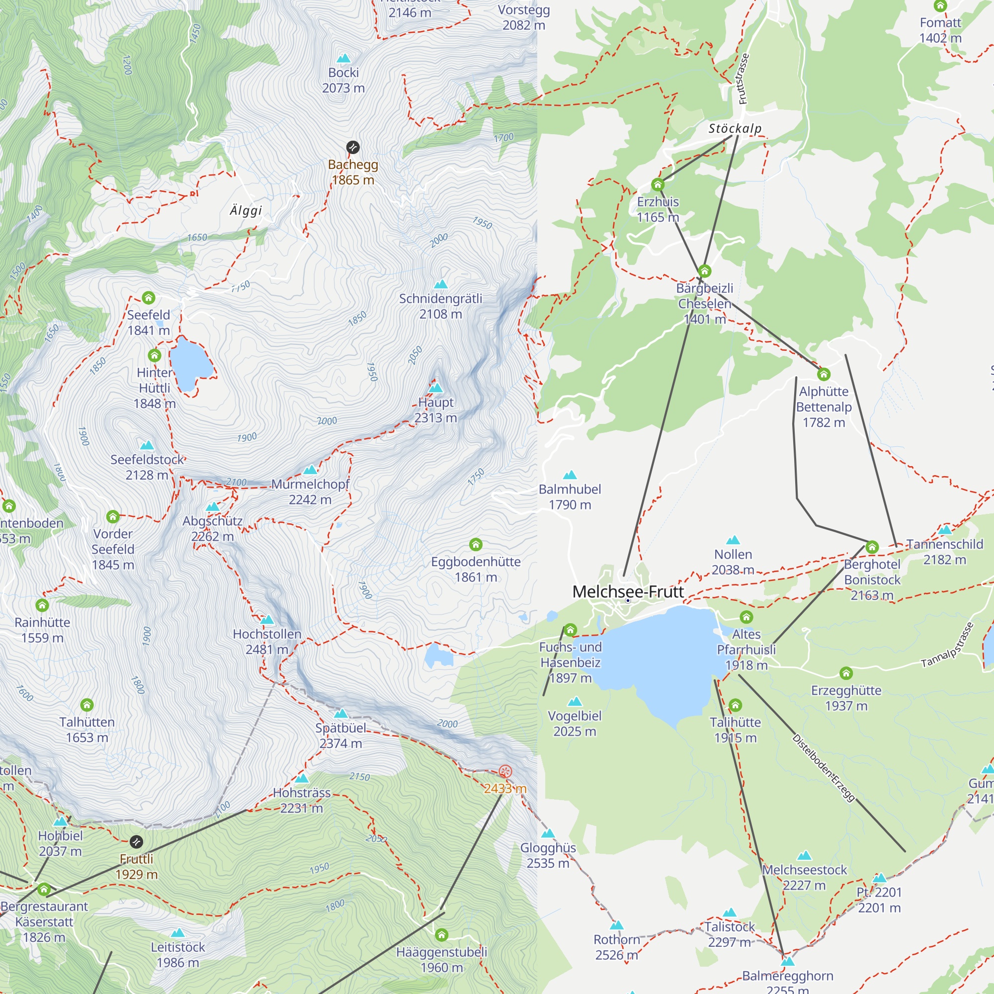 Käppelihütte map