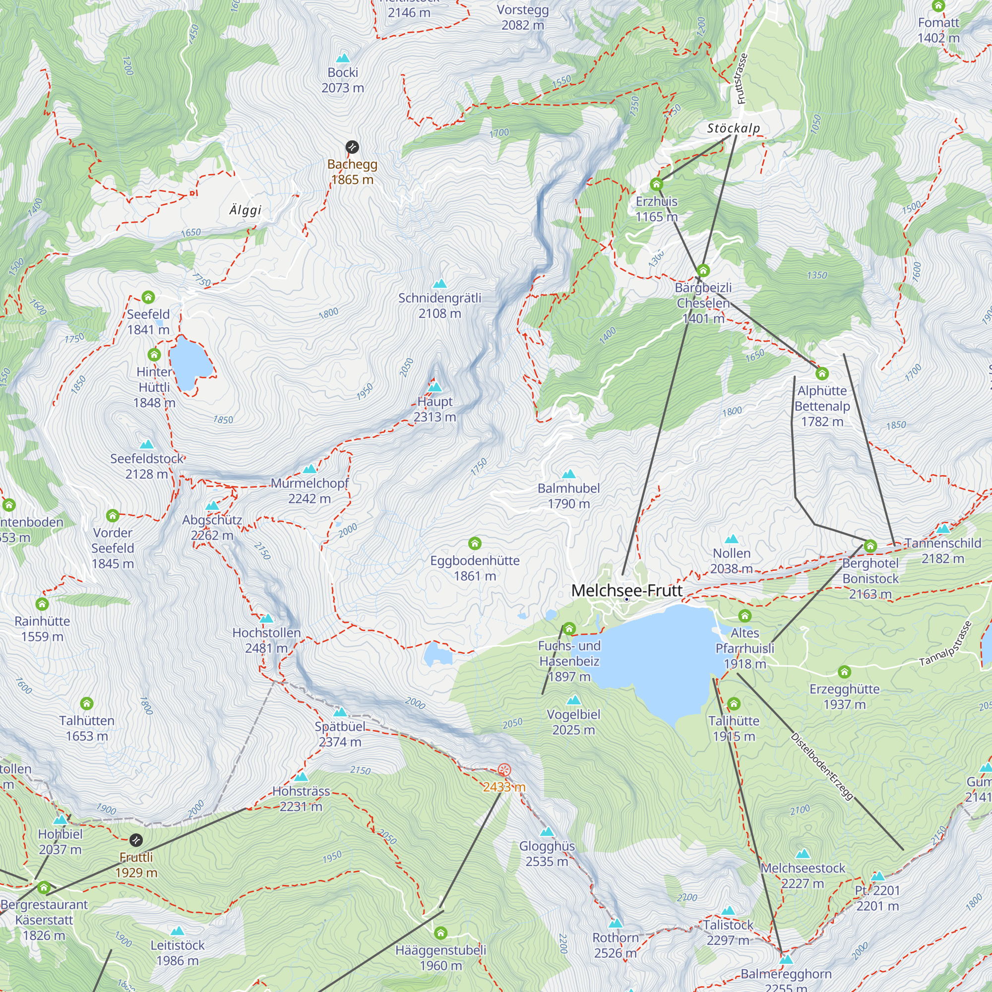 Käppelihütte map