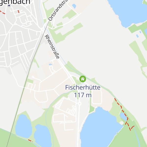 Map of Hüttenhocker
