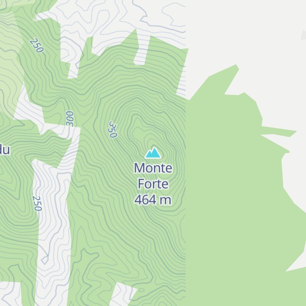 Map of Monte Forte