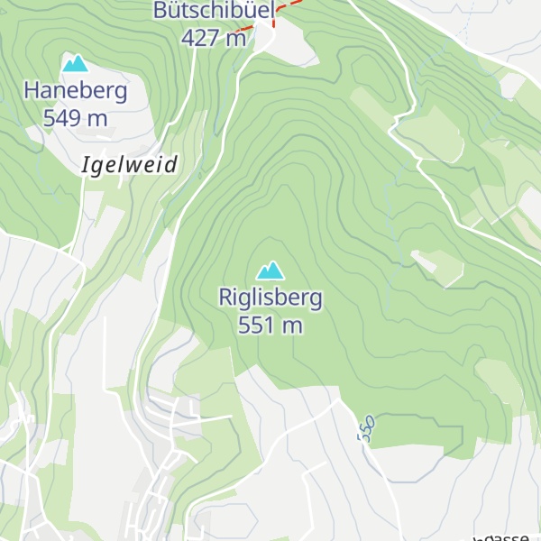 Map of Riglisberg