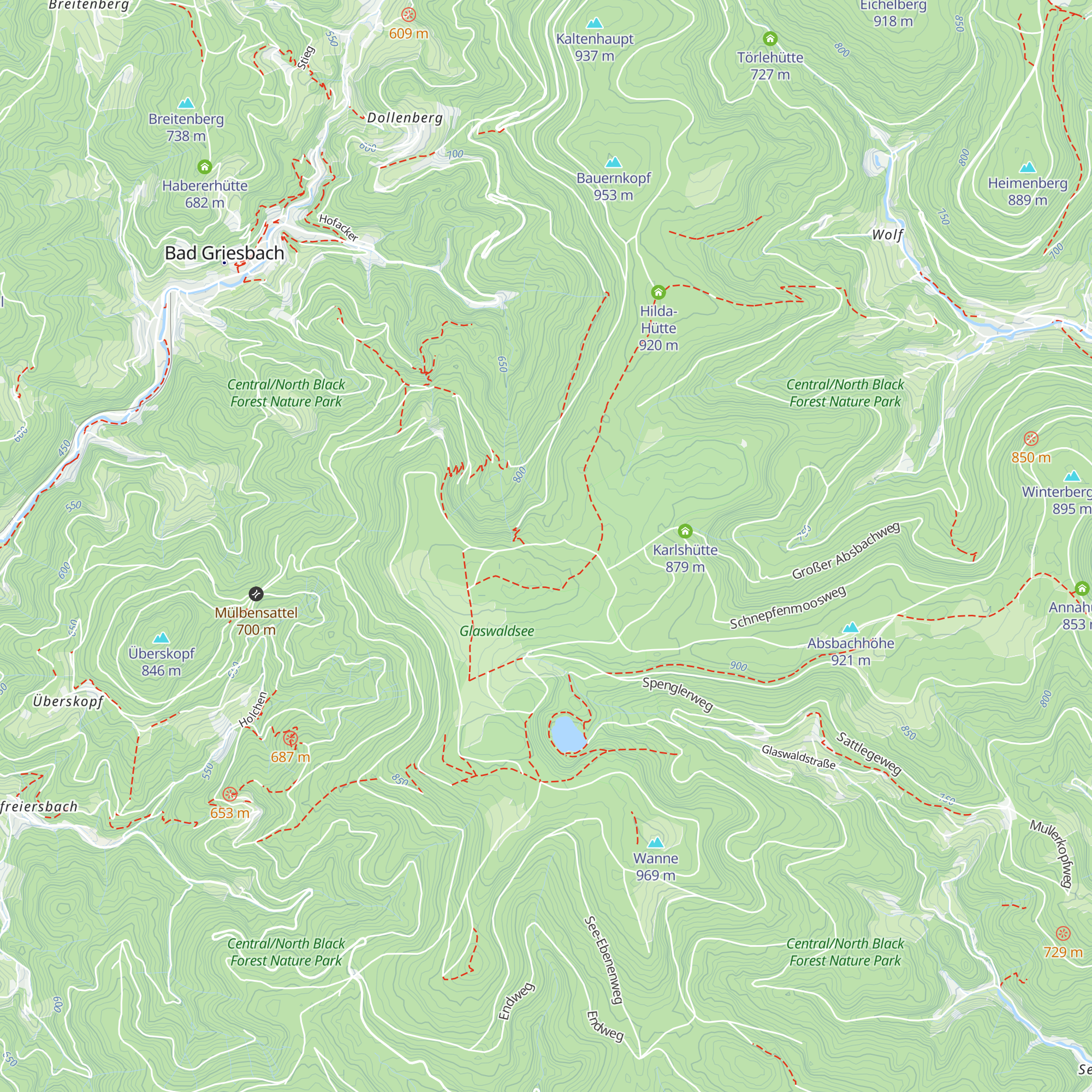 Blitzhütte map