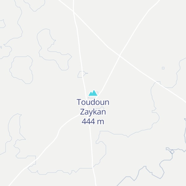 Map of Toudoun Zaykan
