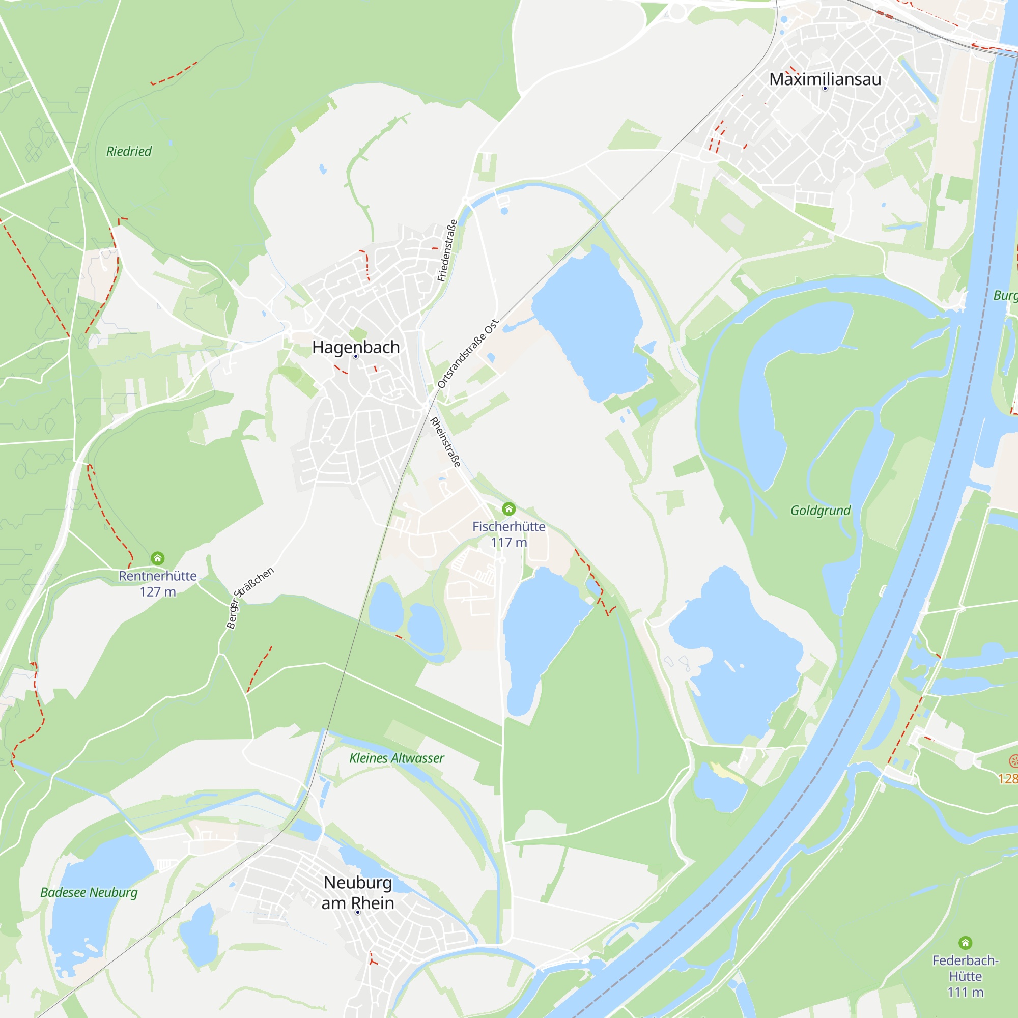 Fischerhütte map
