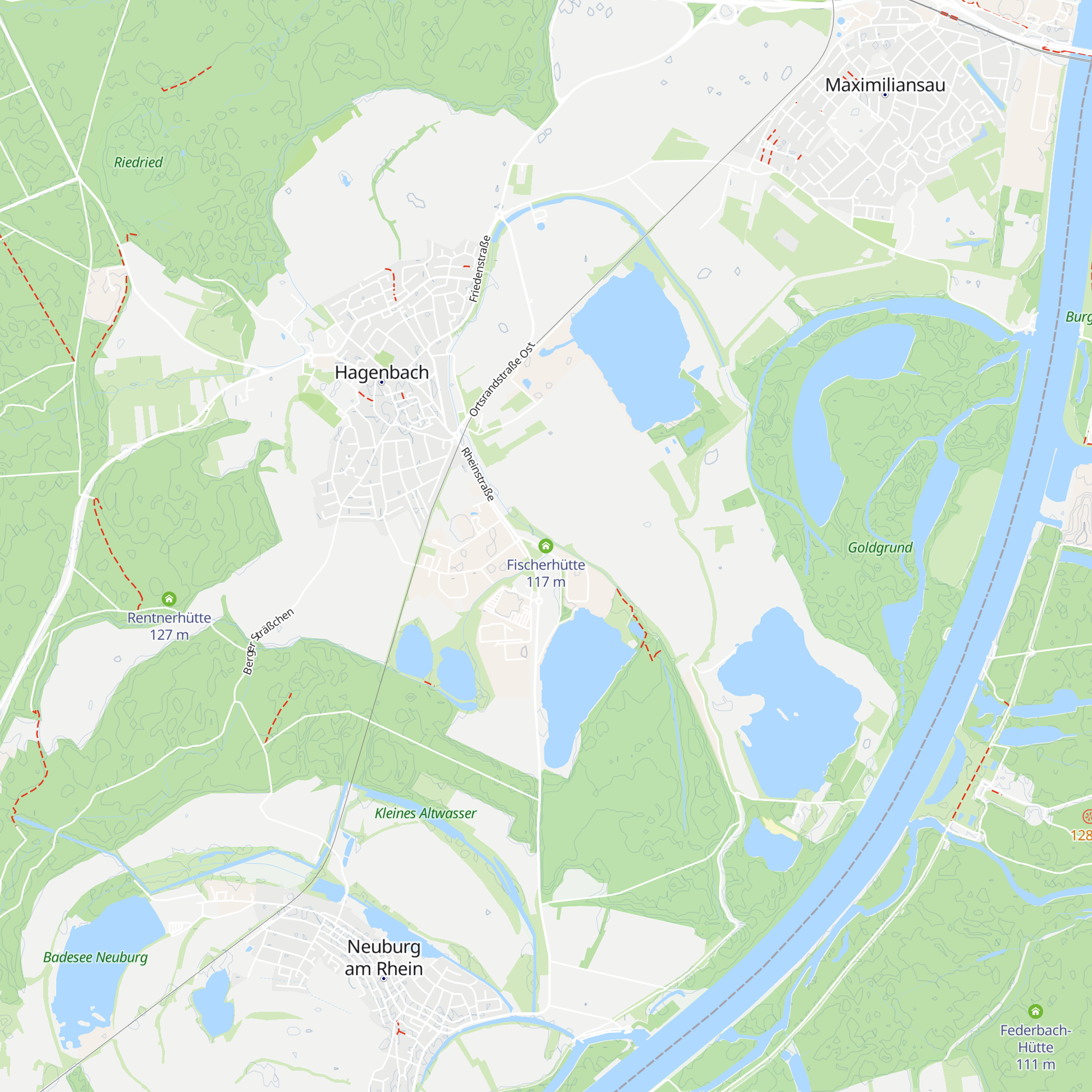 Fischerhütte map
