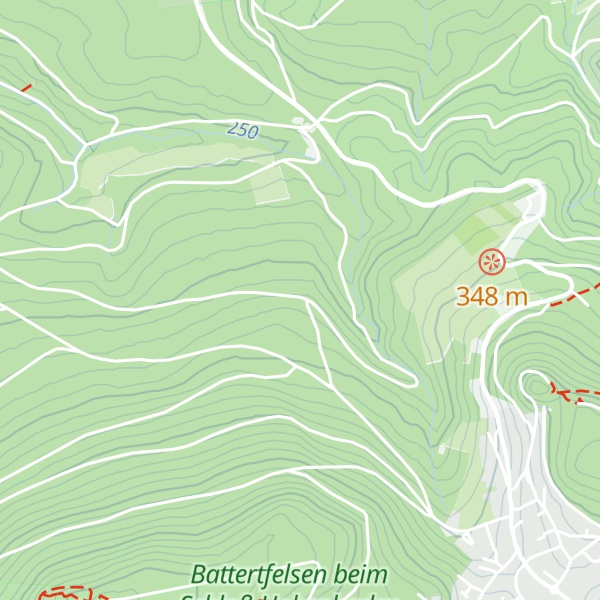 Map of Fünfquellenhütte