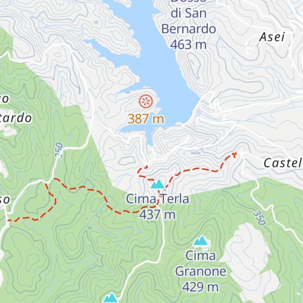 Map of Diga Consorzio Baraggia