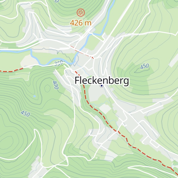 Map of Günni's Hütte