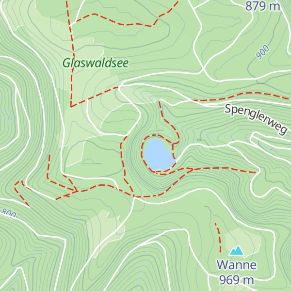 Map of Seehütte