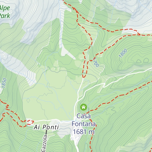 Map of Rifugio CAI Enrico Castiglioni