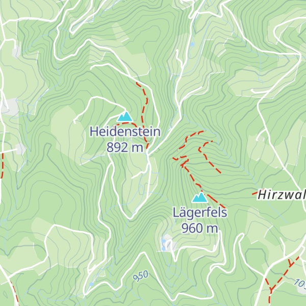Map of Schwenninger Hütte