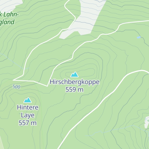 Map of Hirschbergkoppe