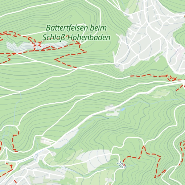 Map of Steinwaldhütte