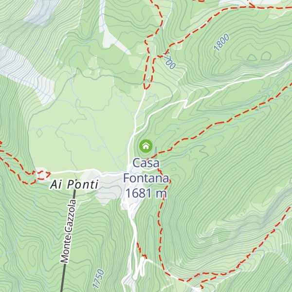 Map of Casa Fontana