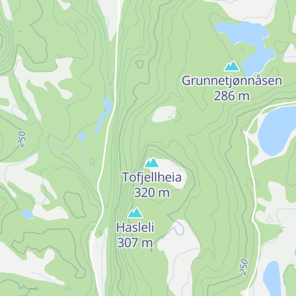 Map of Småliane