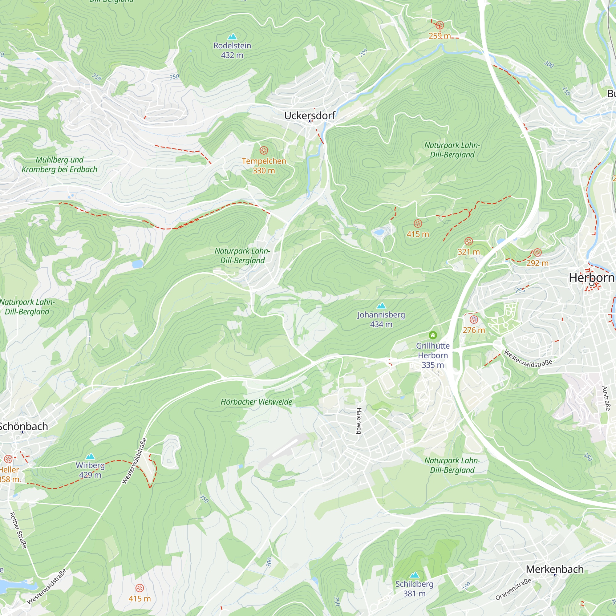 Grillhütte Amdorf map