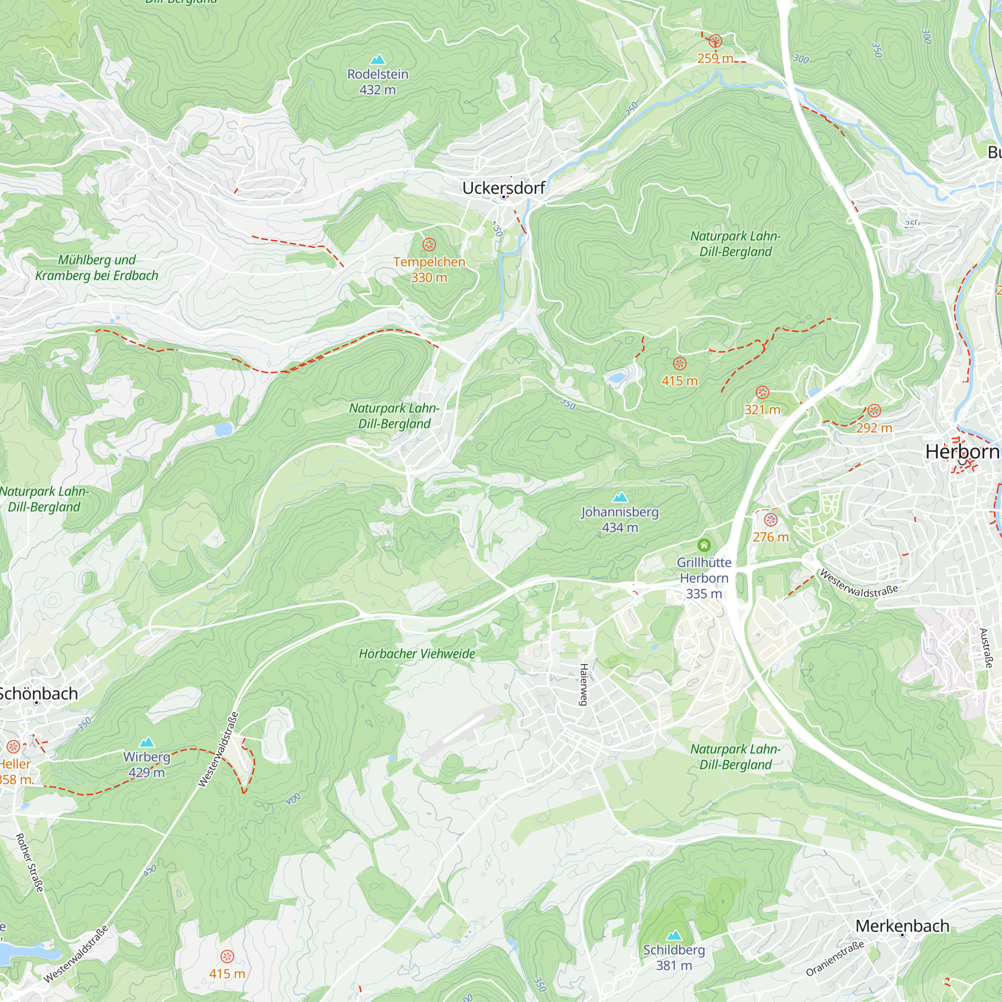 Grillhütte Amdorf map