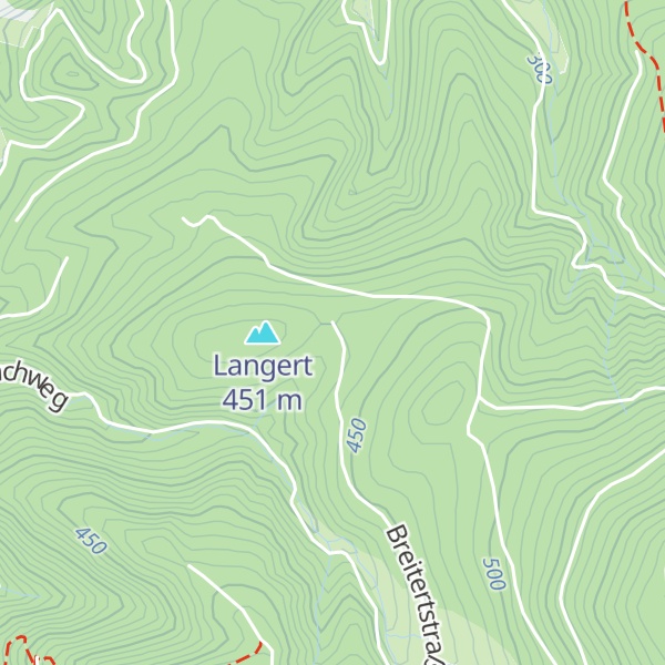 Map of Herrenackerhütte