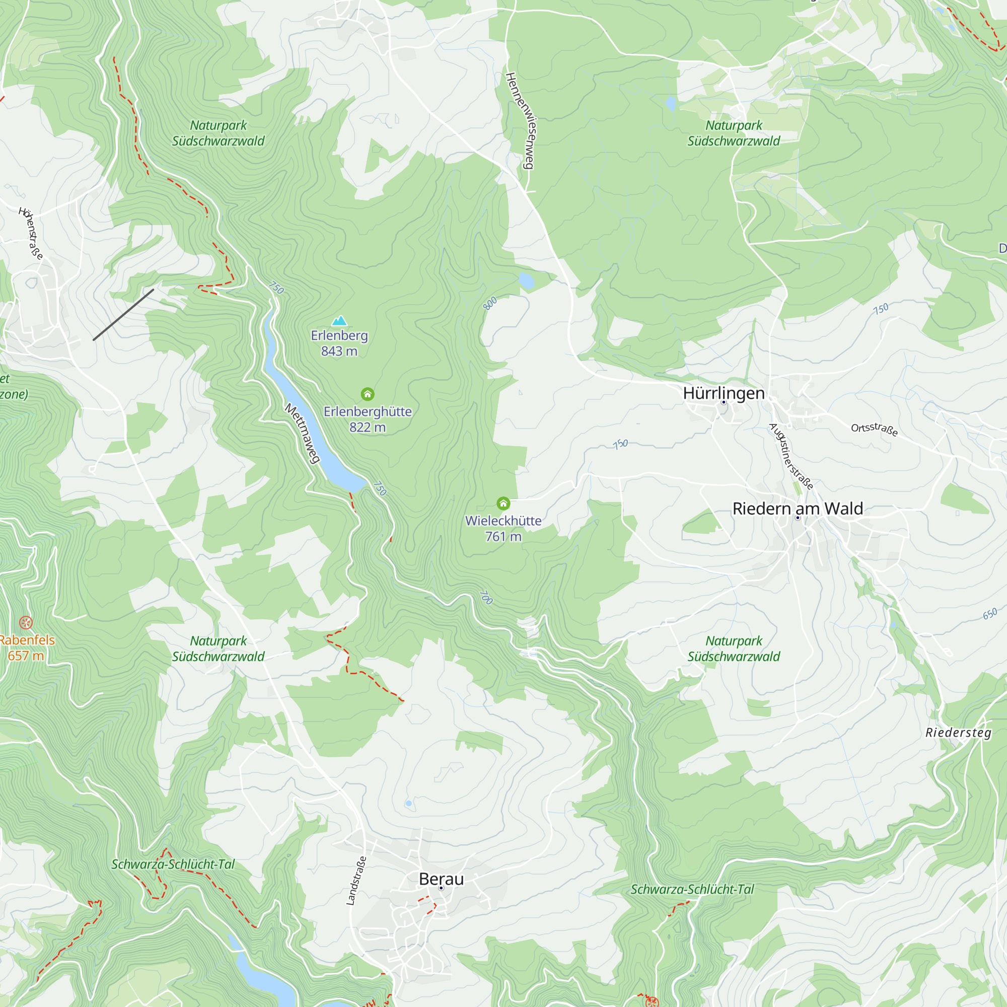 Wieleckhütte map