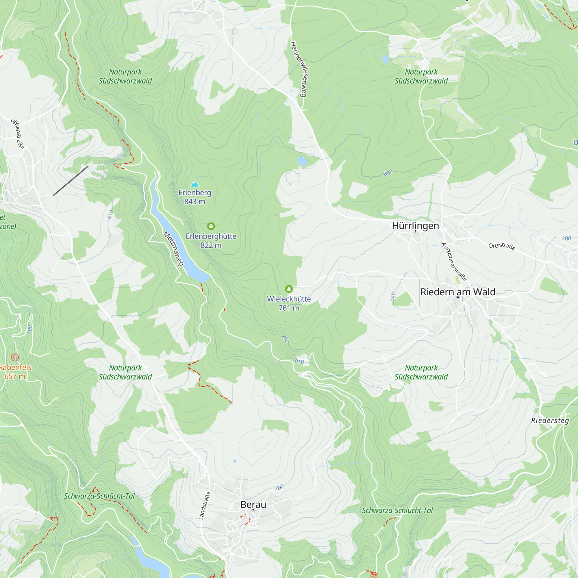 Wieleckhütte map