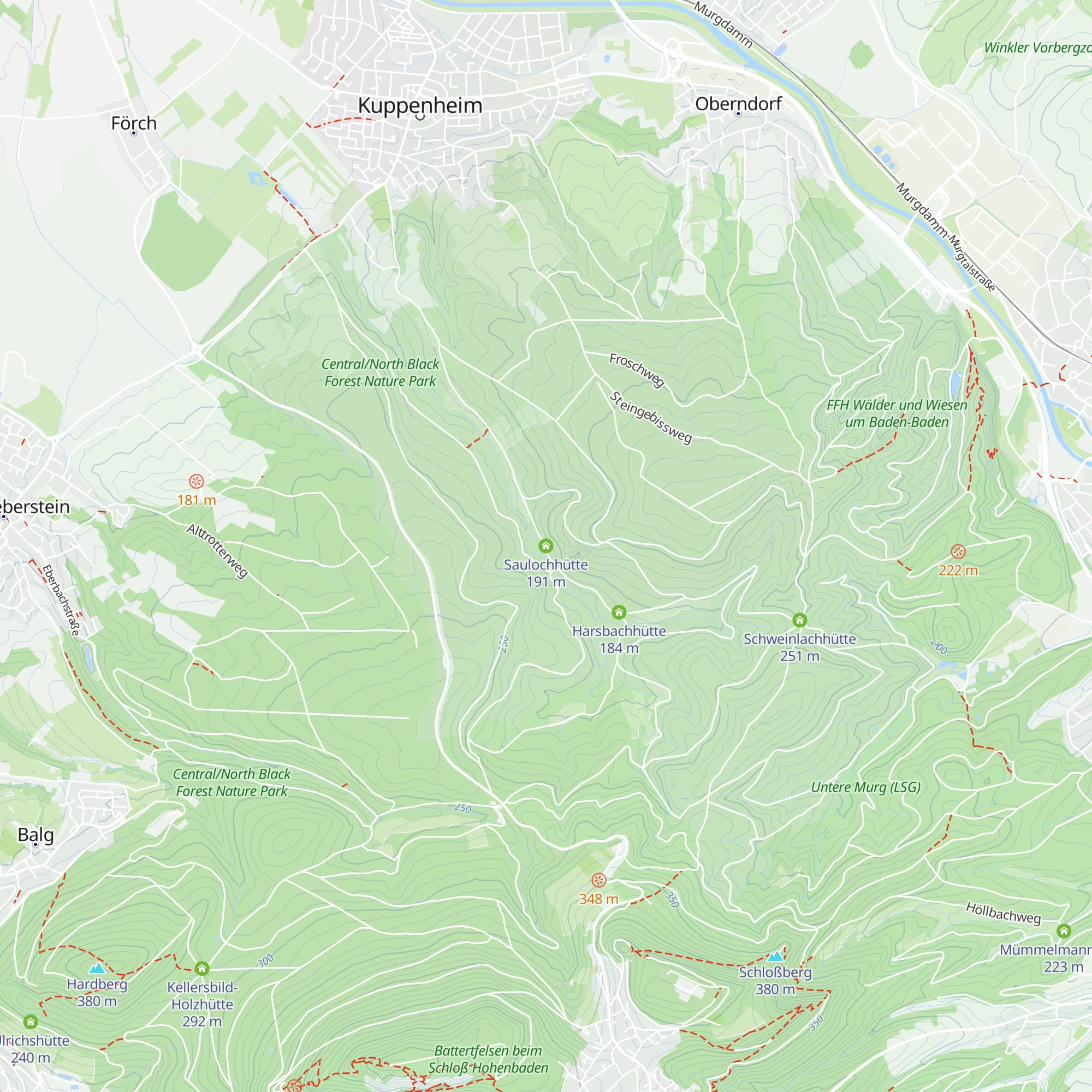 Saulochhütte map